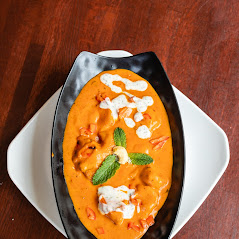 CHICKEN TIKKA MASALLA  -SERVED WITH RICE